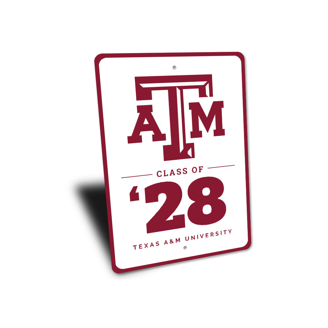 Texas A & M University Class Of Sign