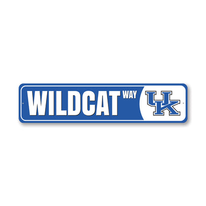 University of Kentucky Wildcat Way Sign