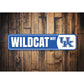 University of Kentucky Wildcat Way Sign