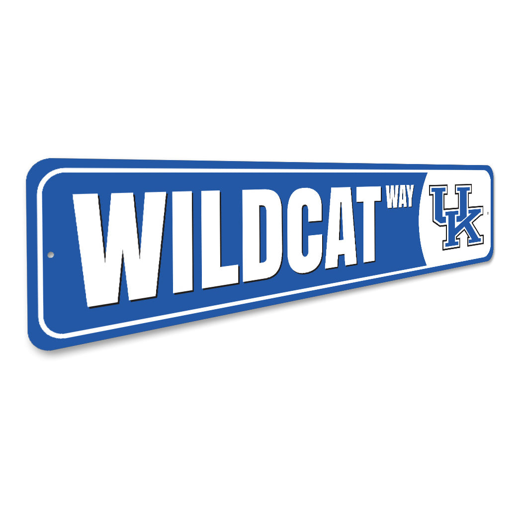 University of Kentucky Wildcat Way Sign