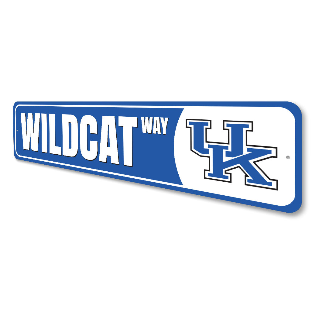 University of Kentucky Wildcat Way Sign