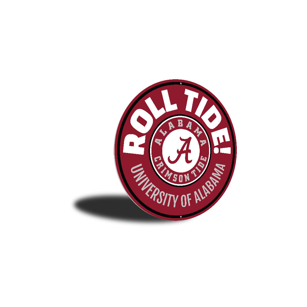 University Of Alabama Crimson Tide Roll Tide Sign