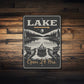 Lake Open 24 Hrs. Lake Sign