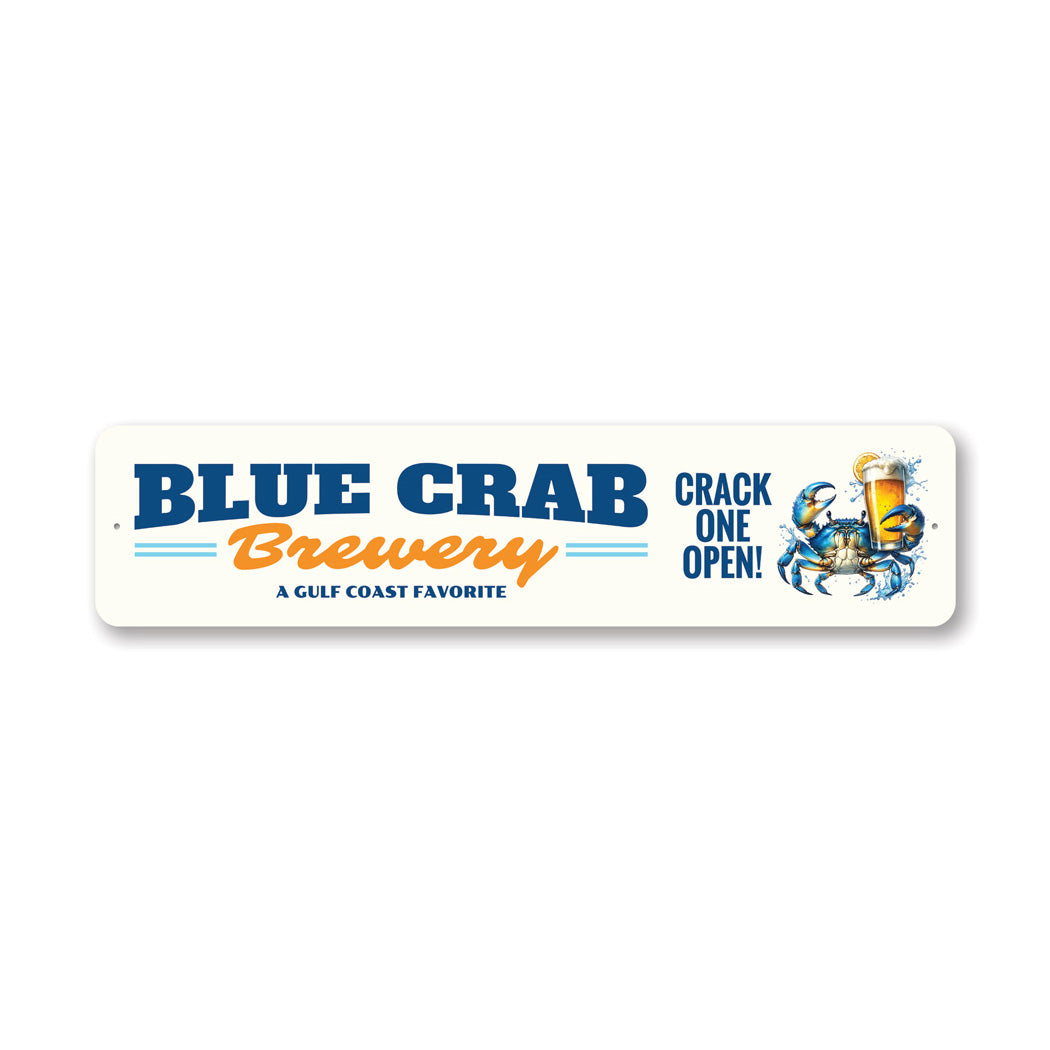 Blue Crab Brewery A Gulf Coast Favorite Sign