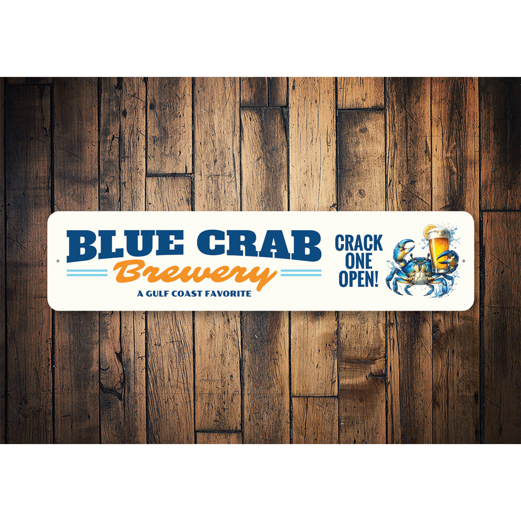Blue Crab Brewery A Gulf Coast Favorite Sign