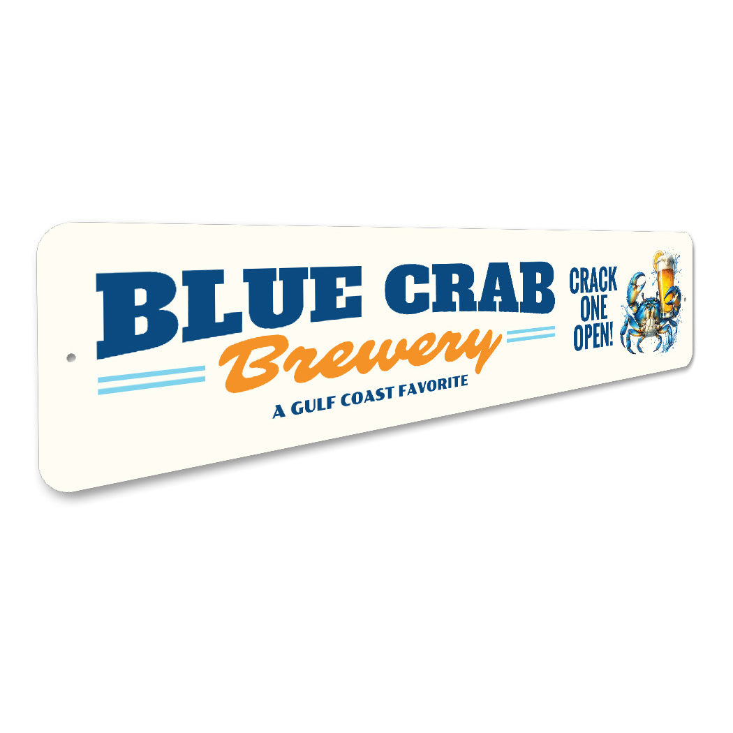 Blue Crab Brewery A Gulf Coast Favorite Sign