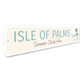 Isle Of Palms Summer Starts Here Palm Tree Sign