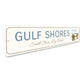 Gulf Shores Small Town Big Beach Sign