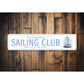 Fort Lauderdale Sailing Club Meet Us At The Dock Sign
