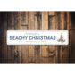 Wishing You A Beachy Christmas Fort Lauderdale Florida Sign