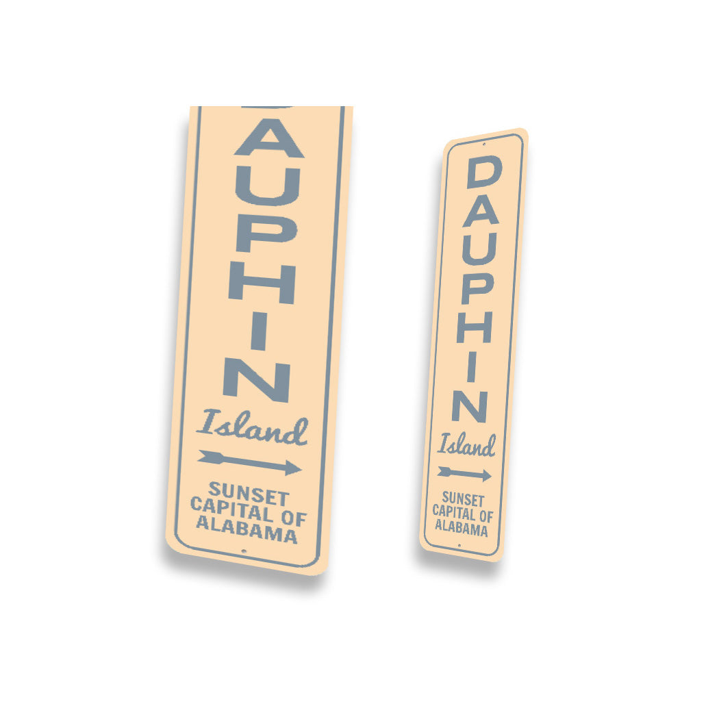 Dauphin Island Sunset Capital Of Alabama Sign