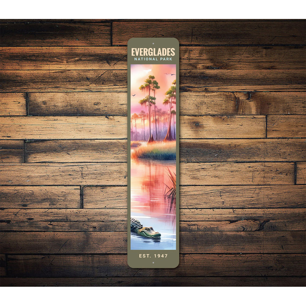 Everglades National Park Established 1947 Sign