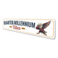 Quarter-Millennium Vibes 1776 To 2026 Bald Eagle Dabbing Sign