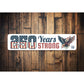 250 Years Strong 1776 To 2026 Bald Eagle Sign