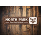 North Park Moose Capital Of Colorado Sign