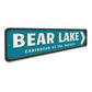Bear Lake Caribbean Of The Rockies Sign
