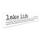 Lake Life A Blissful State Of Mind Best Moments Happen Sign