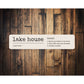 Lake House Morning Coffee On The Dock Sign
