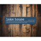 Lake House A Cozy Home By The Water Sign