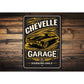 Chevelle SS Garage Parking Only Sign