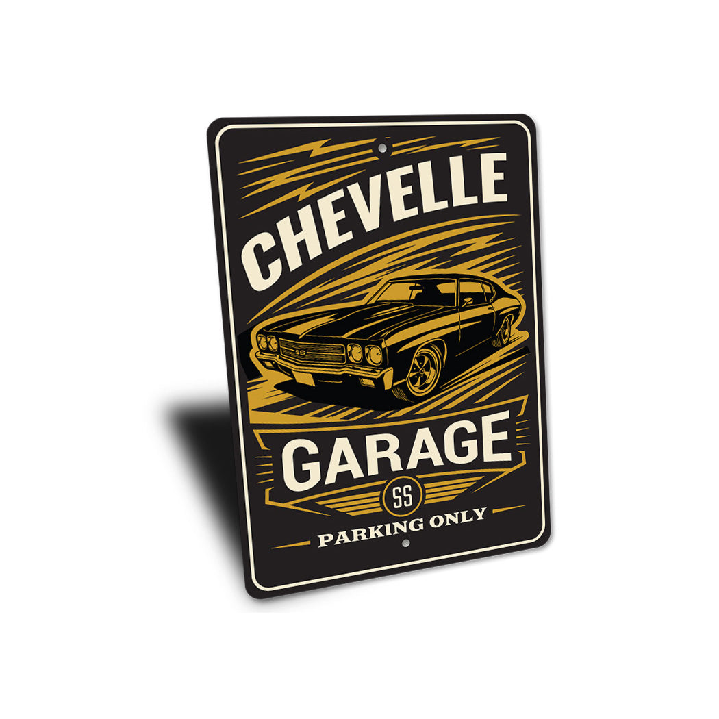 Chevelle SS Garage Parking Only Sign