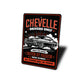 Chevelle Drivers Only Built For Speed Sign
