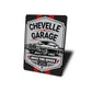 Chevelle Garage Built For Speed Sign