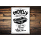 Chevelle Speed Shop Life Is Too Short To Drive Slow Cars Sign