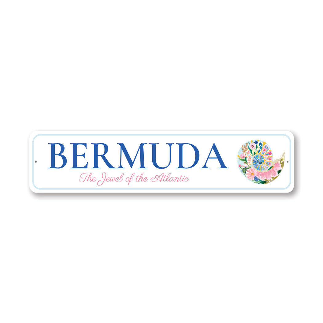 Bermuda The Jewel Of The Atlantic Sign