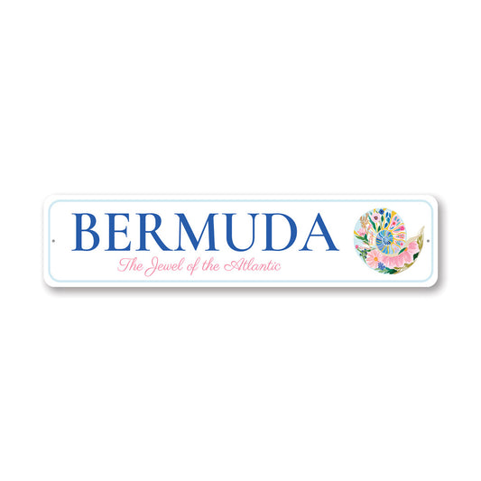 Bermuda The Jewel Of The Atlantic Sign