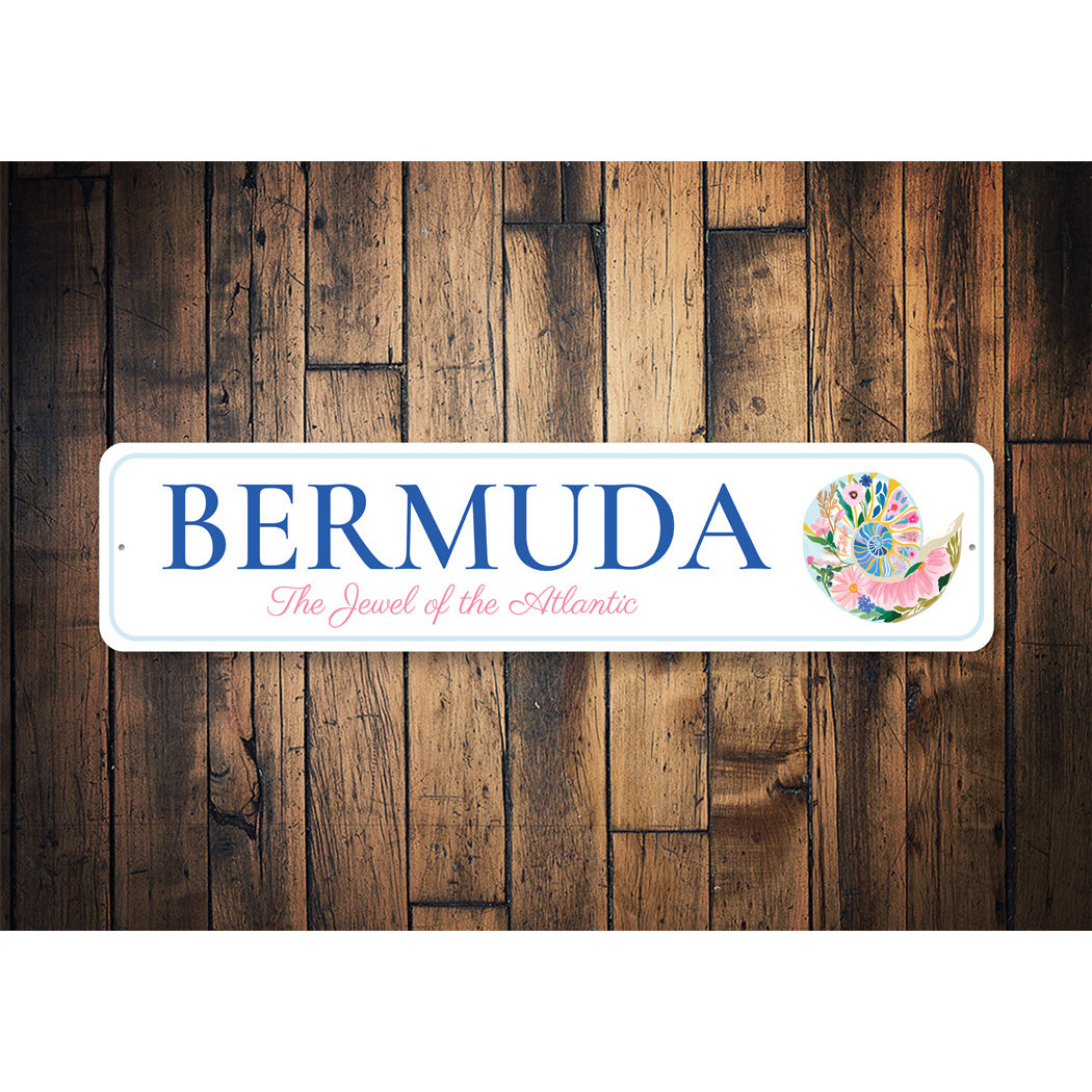 Bermuda The Jewel Of The Atlantic Sign