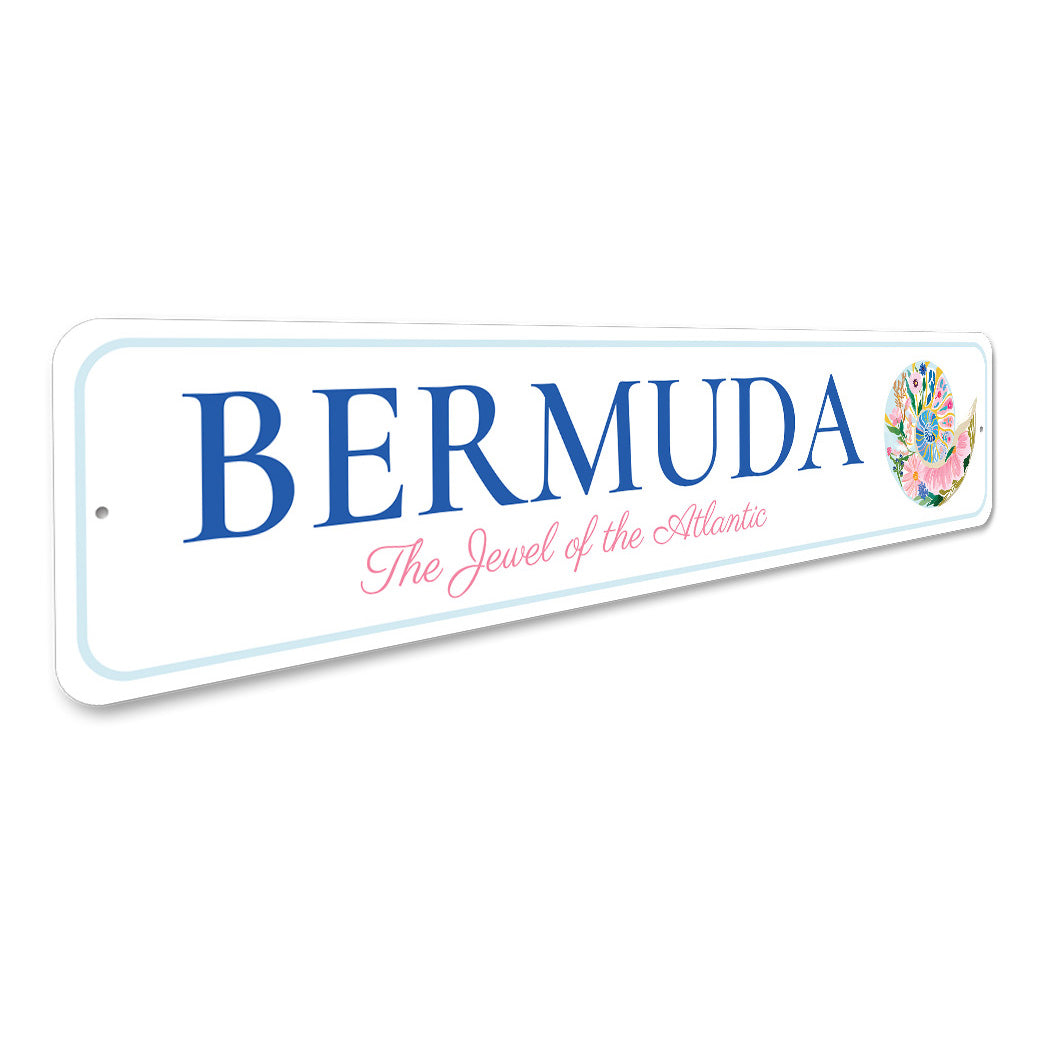 Bermuda The Jewel Of The Atlantic Sign