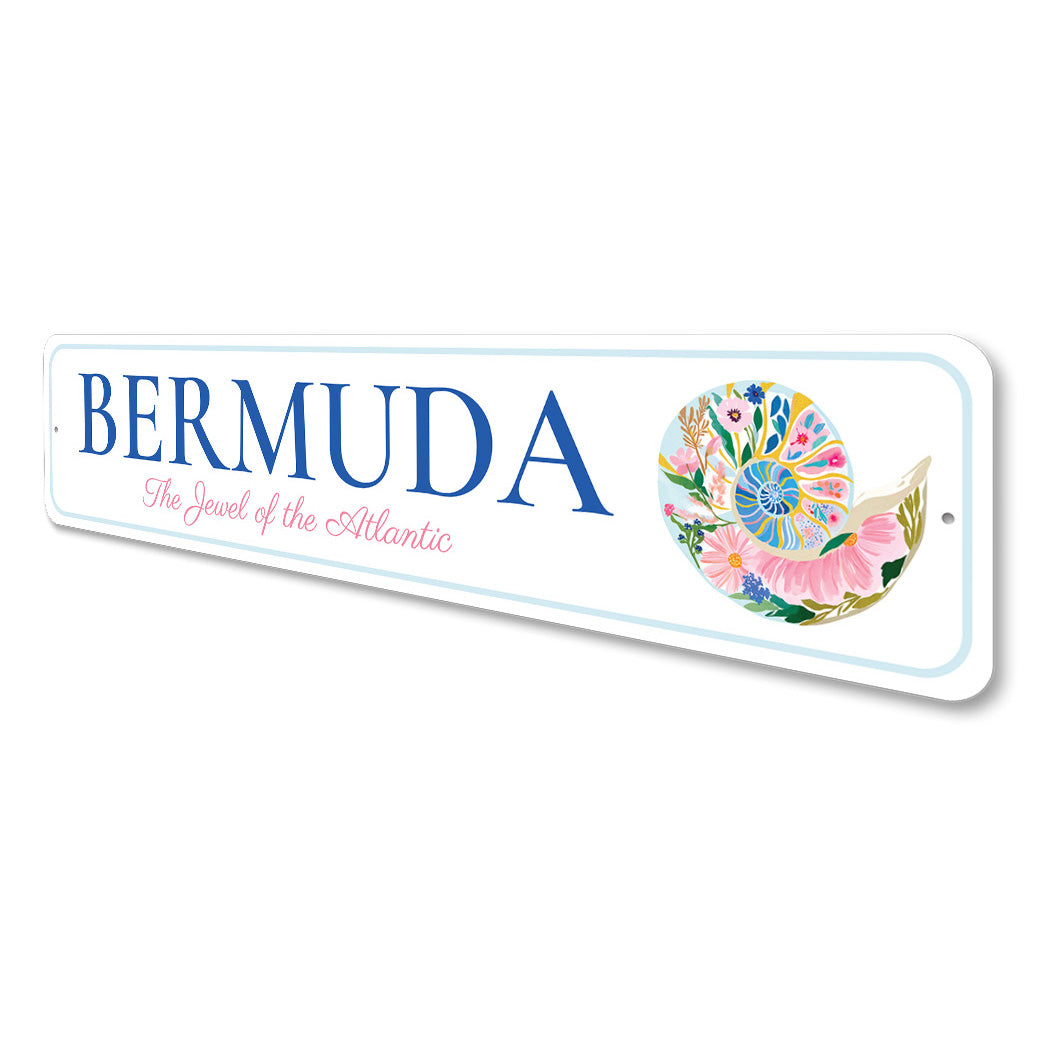 Bermuda The Jewel Of The Atlantic Sign