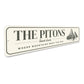 The Pitons Saint Lucia Where Mountains Meet The Sea Sign