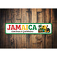 Jamaica Warm Breezes And Good Vibrations Sign