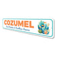 Cozumel Coral Gardens And Caribbean Dreams Sign