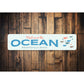 Meet Us In The Ocean Personalized Ville Beach Sign