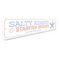 Salty Kisses And Starfish Wishes Hilton Head Island Sign