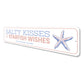 Salty Kisses And Starfish Wishes Hilton Head Island Sign