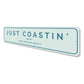 Just Coastin New Smyrna Beach Sign