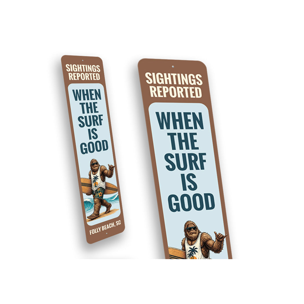 Bigfoot Sightings Reported When The Surf Is Good Sign