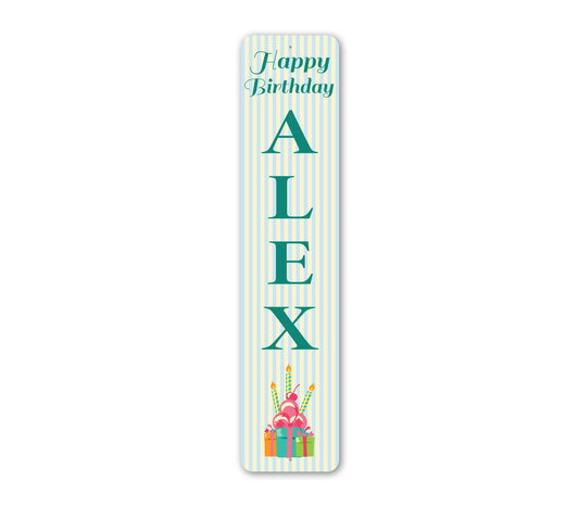 Boys Birthday Metal Sign Metal Sign