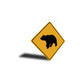 Diamond Bear Crossing Sign