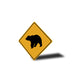 Diamond Bear Crossing Sign