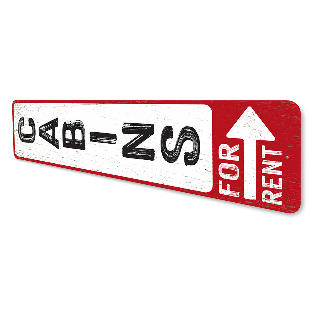 Cabins For Rent Arrow Direction Sign