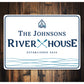 Personalized River House Established Year Sign