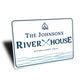 Personalized River House Established Year Sign