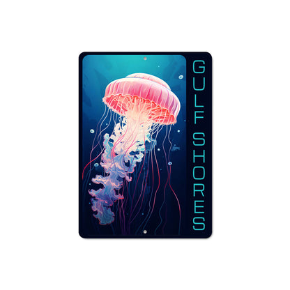 Jellyfish Gulf Shores Sign