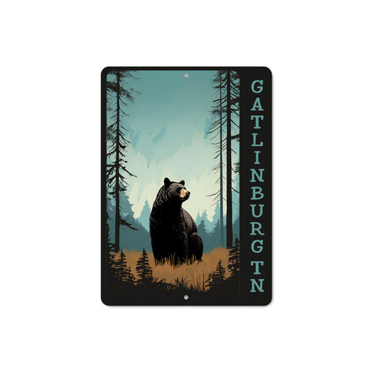 Bear Gatlinburg Tennessee Sign