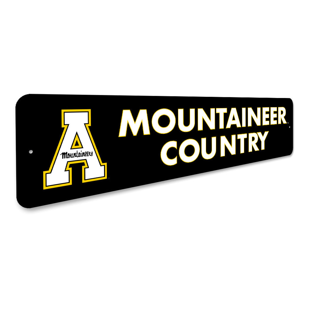 Appalachian State Mountaineer Country Athletics Sign